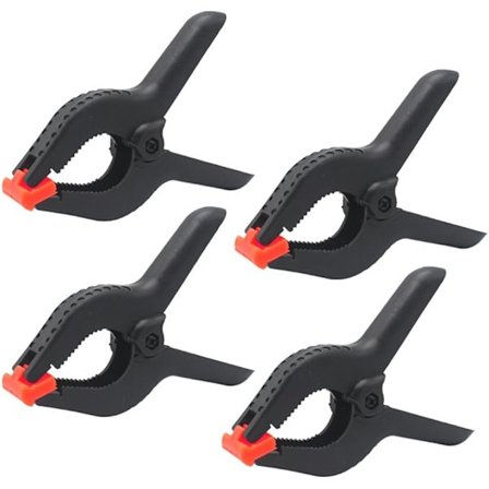 4 stk 6 tommers klemmer Universelle klips for Studio Papir Muslin Bakgrunn, Tung