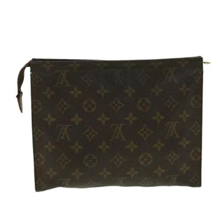 Louis Vuitton Vintage Pre-owned Canvas necessrer brun, Dam Vintage Väskor, Dam, Storlek: ONE SIZE