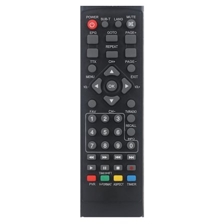 DVB-T2-digisovittimen kaukosäätimen korvaava HDTV Smart TV Box