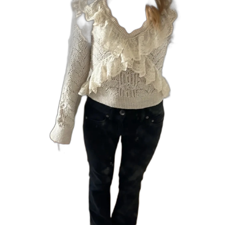 Stickad blus ifrån zara