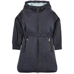 Kids - Moncler Navy Seldana Long Jacket 5 Years - Coats and jackets - 5 years - Navy