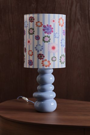 Jotex - FONSO bordlampe Blå farge - Kjøp Bordlamper hos Jotex