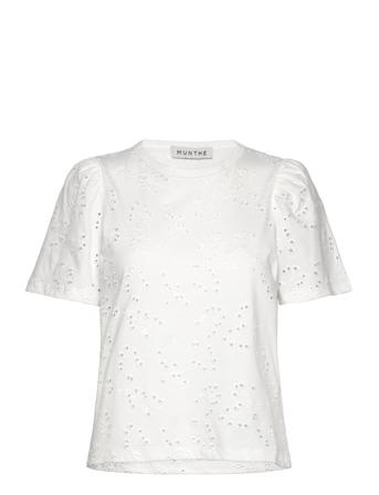 Oframa Tops T-shirts & Tops Short-sleeved White Munthe