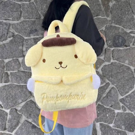 Uusi Sanrio Cartoon Ihana Plussareppu Cinnamoroll Kuromi Tyttö Sydän Suuri Kapasiteetti My Melody Olkalaukku Lapsi Joululahja [HK]