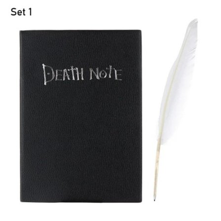 Anime Death Note -muistikirjasetti