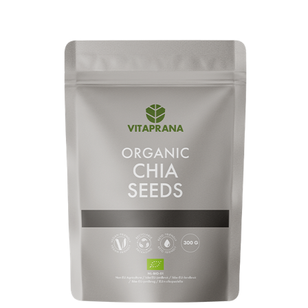 Vitaprana Økologiske Chiafrø 300 g