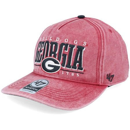 47 Brand - College Orange adjustable Cap - Georgetown Hoyas Georgia Bulldogs Ncaa-fontana 47 Hitch Razor Red A-frame Adjustable @ Hatstore