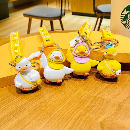 Nydelig MOMO andekar nøkkelring kjedeveskeanheng med høy sans