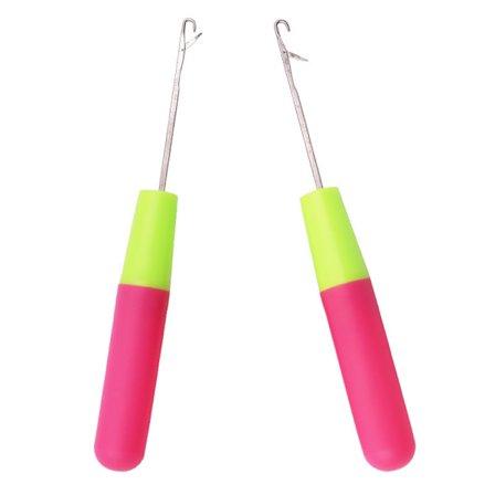 Latch Crochet-nåle, 2 stk. Crochet-nåle, Væveværktøjer,