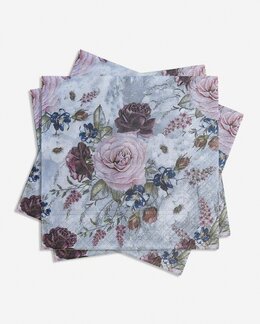 Servietten Rosen 20-er Pack Multi