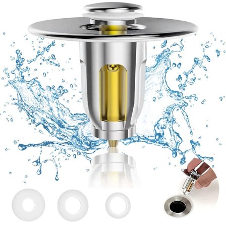 Nouseva Viemärilukko, Kylpyammeen Tulppa, Pesualtaan Tulppa, Anti-Tukkeutumis Suodatin, Yleinen Kylpyhuoneen Viemärilukko, Viemärireikille Ø 1.08~1.96