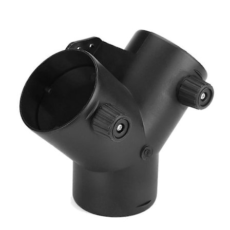 60mm Y-Formet Parkvarme Luftventil Udluftningsforbindelse med Dobbelt Reguleringsventil Klapper til Webasto Luftvarmer