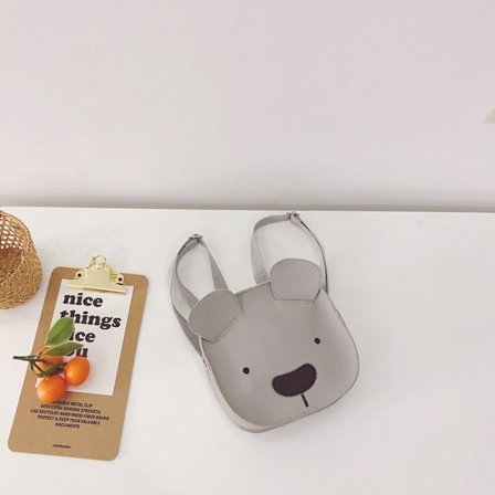 Mini Baby Tasker Børne Skole Rygsæk GRÅ