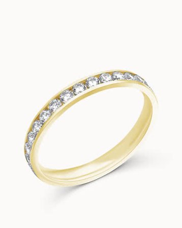 Smooth Ring for Her Olivia 18K Yellow Gold 2MM - Engagement Rings & Wedding Rings from Vanbruun