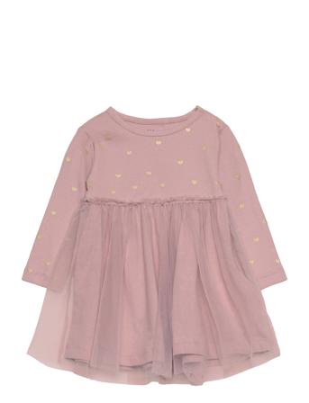 Nbfnadja Ls Dress Noos Dresses & Skirts Dresses Casual Dresses Long-sleeved Casual Dresses Pink Name It