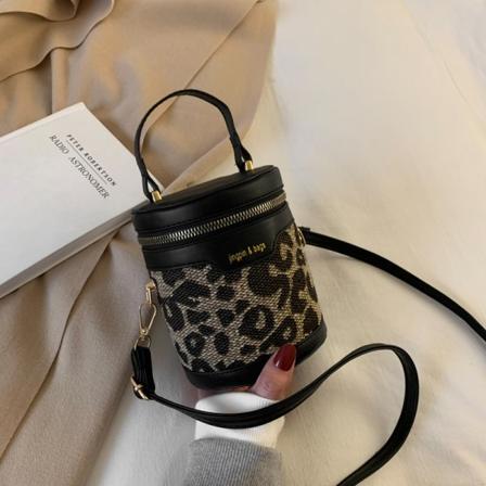 Crossbody mobiltelefon pung - Dame PU skinn håndveske med justerbar stropp-10014