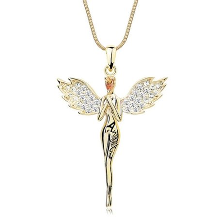 Halsband med hänge ängel halsband med skyddsängelhänge (1 st)