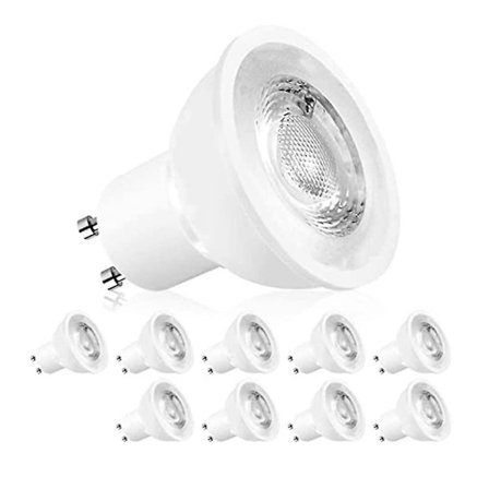 LED-lampa 10 st GU10 6W 220V-240V Spotlight Lampara LED