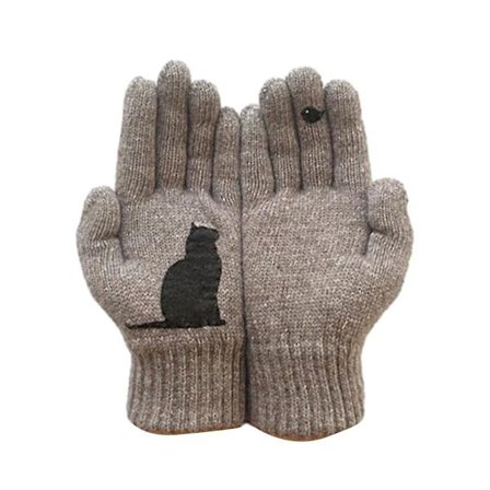 Strikkede Handsker Bomuld Letvægts Bærbar Bred Anvendelse