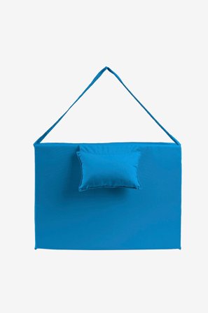 Hanah Home - Hopfällbar madrass Maya - Blå - Strandmadrasser - Från Homeroom