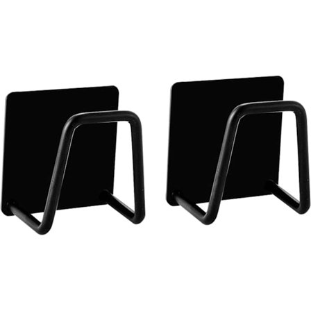 Sett med 2 selvklebende kjøkkensvampeholdere, ingen boremontering