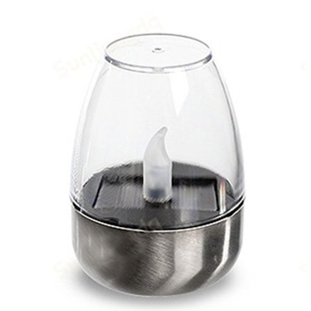 Solar Light LED Candle Light CAPPING TRANSPARENS CAPPING