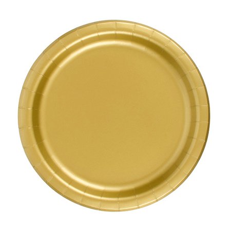 Guld Tallerkener Små