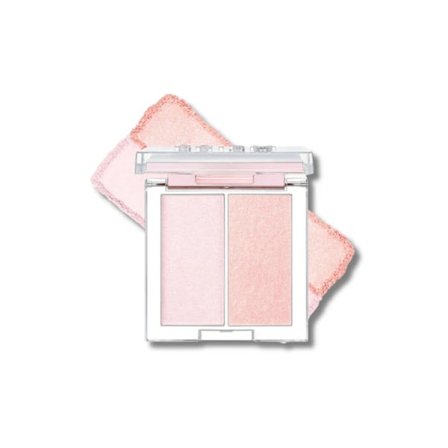 CLIO Prism Highlighter Duo #02 Lavender Voyage 5,6 g - cool highlighter-duo