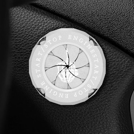 Onekey Start Stop Button Cover Bilinredning - high quality