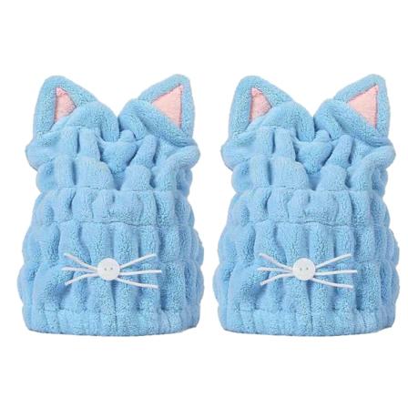 Superabsorbentti hiustenpika kuivatuspyyhe Superfiber hiusten kuivaus