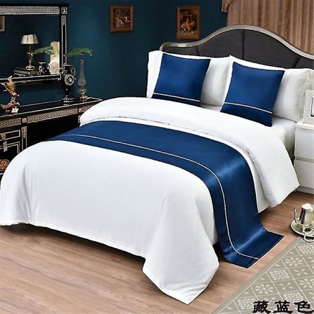 Ren Farge Sengeteppe Enkelhet Moderne Sengeteppe