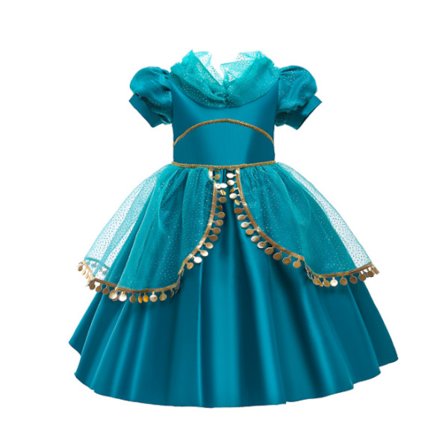 Flickor Princess Kostymer Fest Sommarklänningar
