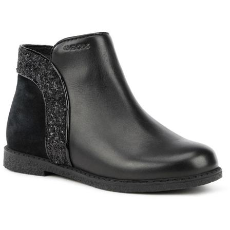 Geox Girls J Shawntel B Ankelboots I Läder 5 Uk Svart