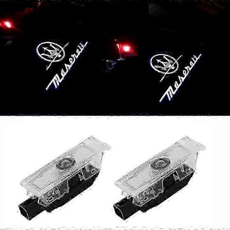 Välkomstljus med laser dörrprojektor för Maserati Ghibli/Levante