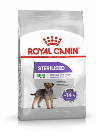 Royal Canin - Sterilisert Adult Mini tørrfôr for hunder 3 kg - Hund - Hundefôr & hundemat - Tørrfôr for hund - ZOO.no
