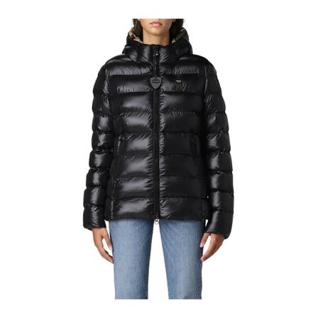 Blauer, Down Jackets Zwart, Dames, Maat:L