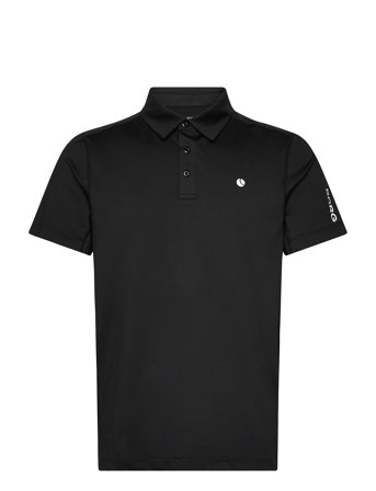 Ace Mesh Panel Polo Shirt Black Björn Borg