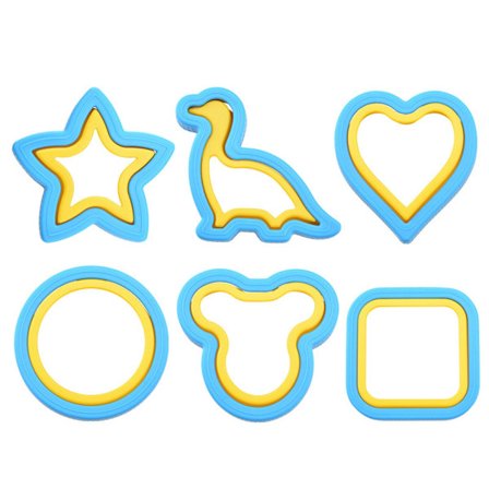 Muovimateriaali Voileipägrilli Voileipäleikkurit Leivän leikkausmuotit Muovimateriaali aikuisten poikien tytöille aamiaiselle