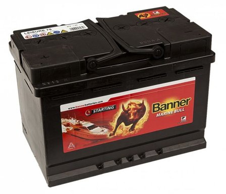 Banner Marine Bull 57233M Batteri 12V, 75 Ah, Elfördelning & strömförsörjning
