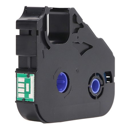 Klar etiketmaskine tape høj sejhed ensartet blækning sort printer tilbehør til hjemmekontor udskiftning