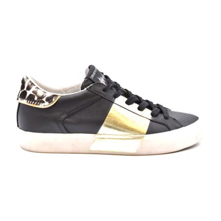 Crime London, Sneakers Zwart, Dames, Maat:36 EU