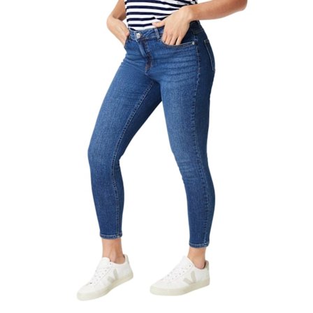 Dorothy Perkins Dam/Dam Stretch Petite Stuprörsjeans 14 UK