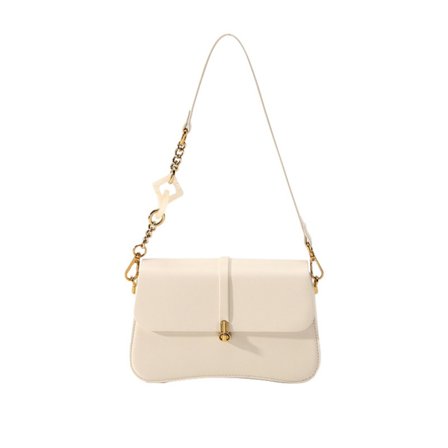 Lille firkantet taske i læder, niche sadeltaske, crossbody taske til kvinder til sommer