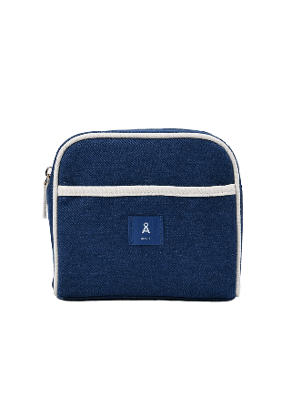 Å BEAUTY Cotton Bag Necessärer Unisex Blå ONESIZE