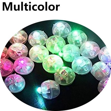 Mordely 10 / 20st LED-ballongdekorljus MULTIKOLOR 20ST