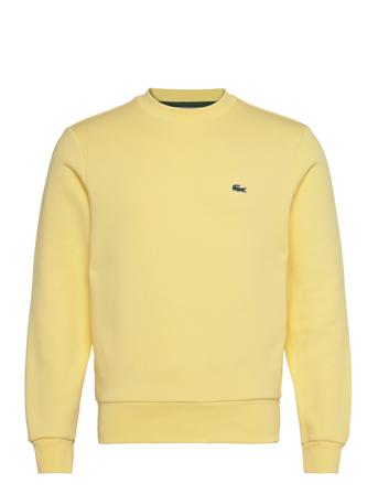 Sweatshirts Sweat-shirt Genser Gul Lacoste*Betinget Tilbud