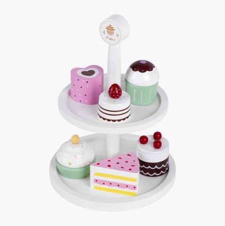 Kakfat med kakor i trä - Biltema