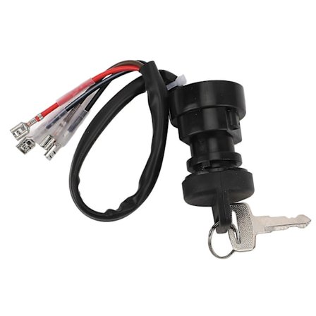 Tenningsnøkkelbryter 4110140 Vanntett tenningsstarterbryter med nøkler Erstatning for Polaris Sportsman 400 4X4 1993 til 1995