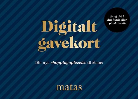 Matas Digitalt Gavekort 250 kroner, Gaver, Gavekort, Digitale Gavekort