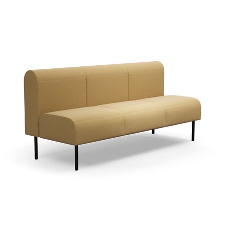 Modulsofa VARIETY, 3-Sitzer, Stoff Pod CS, gelb